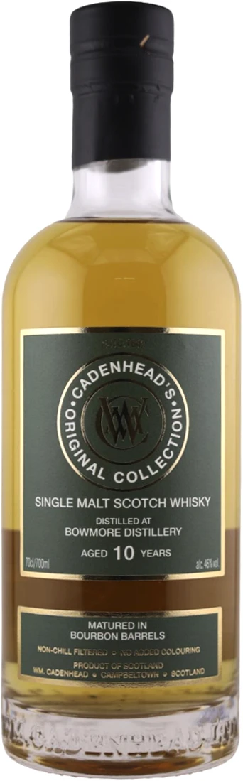 CADENHEAD'S BOWMORE 10YO 46% SINGLE MALT 0,7L