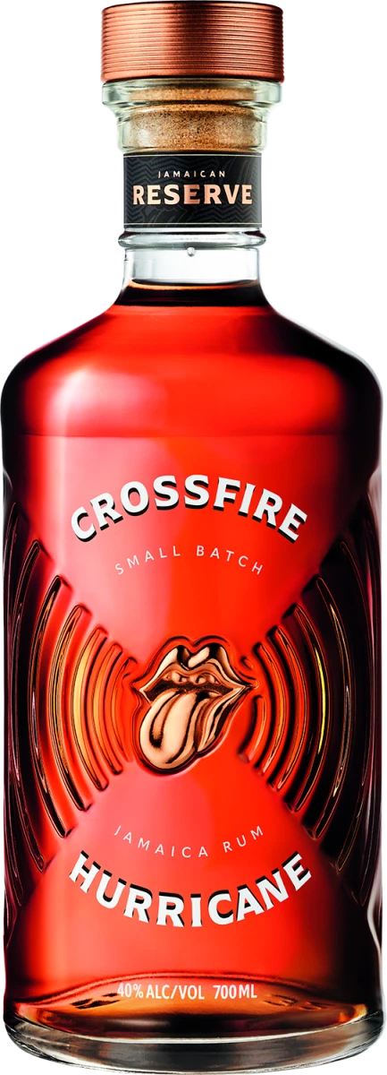 CROSSFIRE HURRICANE JAMAICAN RESERVE RUM 40% 0,7L SMALL BATC