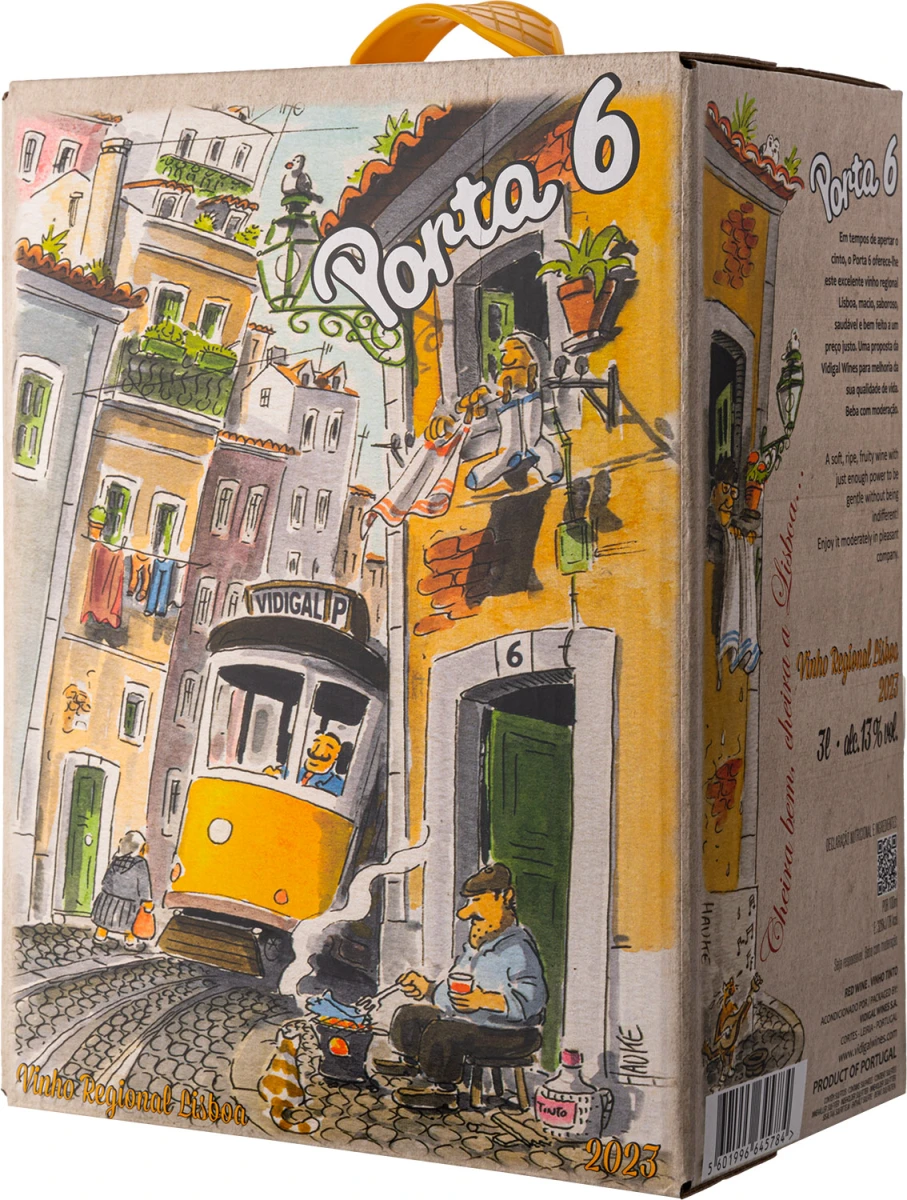 PORTA 6 TINTO 3,0L BIB 2025 13%