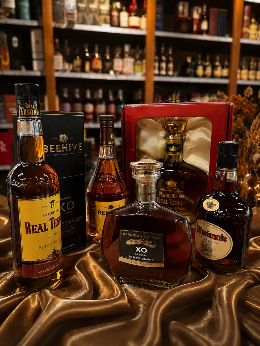 Świat brandy w sześciu kieliszkach