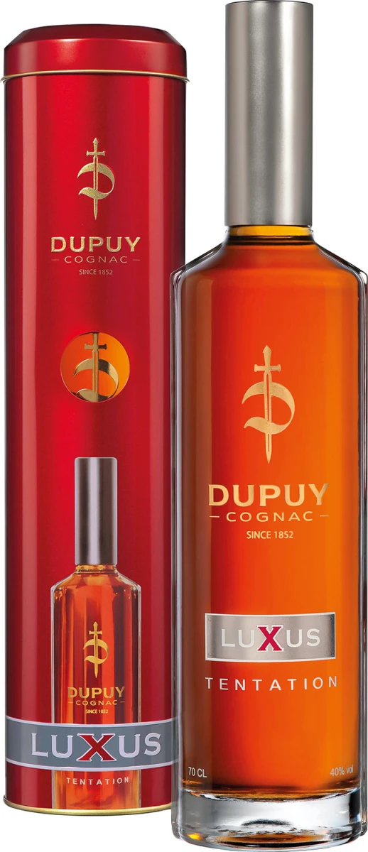 DUPUY LUXUS TENTATION COGNAC 0,7L GOŁY
