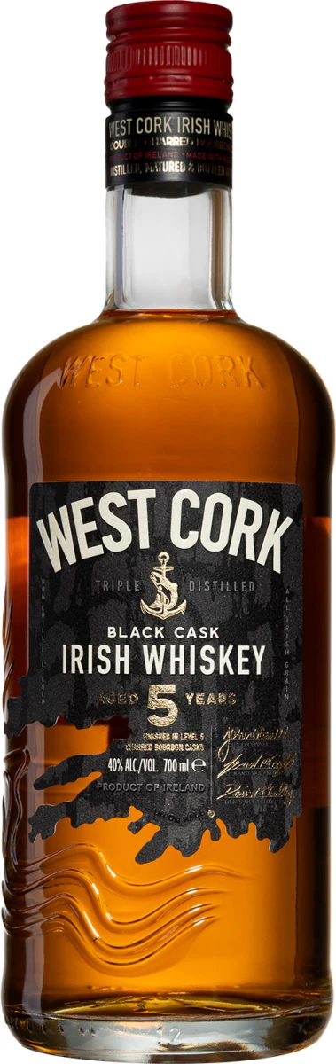 WEST CORK 5YO BLACK CASK 0,7 L KARTONIK