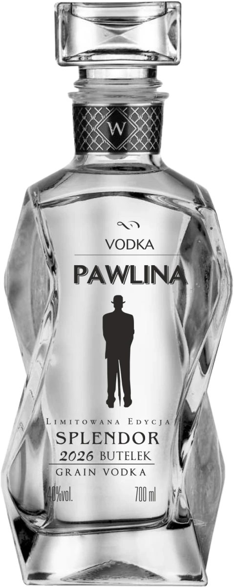 PAWLINA VODKA 0,7 KARAFKA LIMITED SPLENDOR