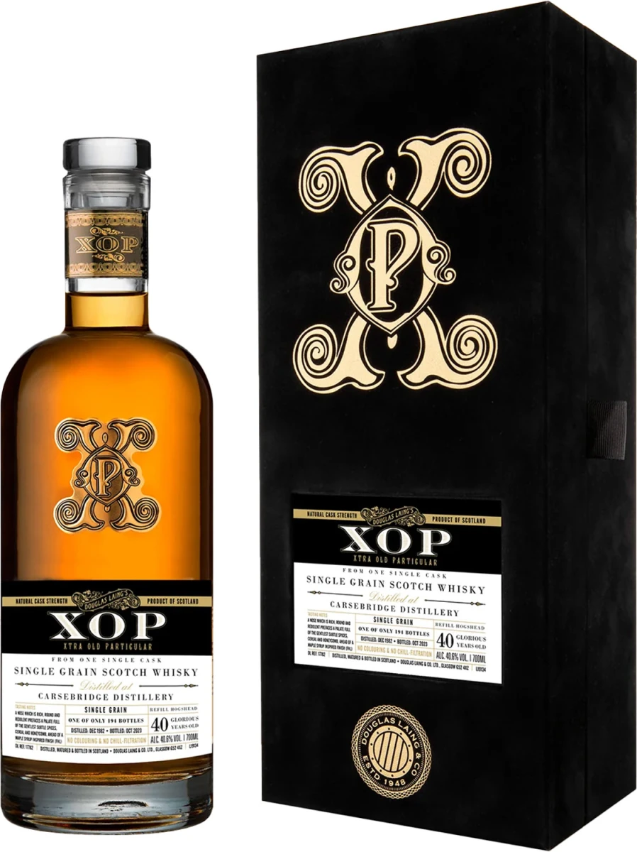 XOP CARSEBRIDGE 1982 40YO 0,7L 40,6%
