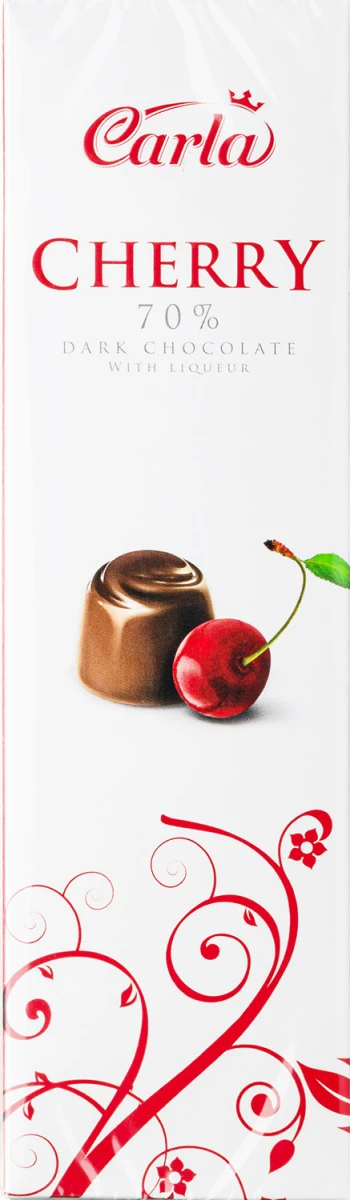 CARLA CHERRY 48g 70% DARK CHOCOLATE 05.08.2027