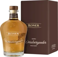 GRAPPA WEISSBURGUNDER invecchiata 0,7 KARAFKA  RONER