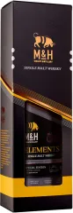 M&H ELEMENTS POMEGRANATE WINE CASK SINGLE MALT 0,7 46%