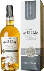 WEST CORK CASK STRENGHT 0,7 62%  kartonik