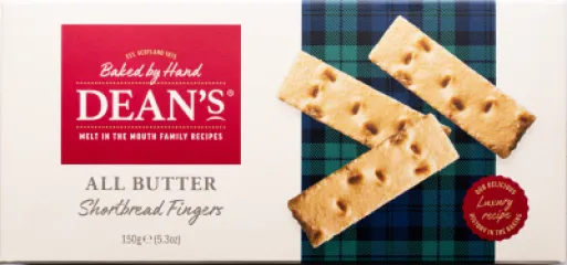 DEAN'S SHORTBREAD FINGERS 150G 02122026