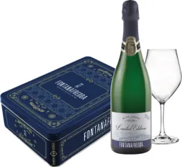 FONTANAFREDDA ALTA LANGA BRUT + Kieliszek 0,75L 12,5% 2020