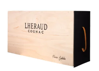 LHERAUD TASTING SET COGNAC 4X0,2 l VSOP+20+CHARLES+1995