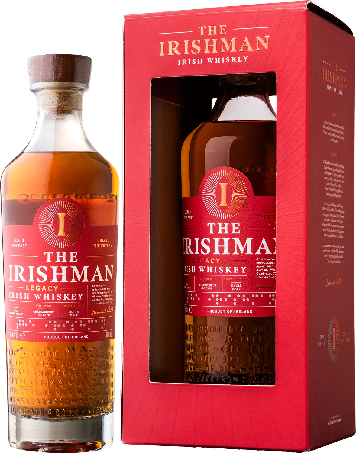 THE IRISHMAN LEGACY CASK CHATEAUNEUF-DU-PAPE 0,7 46% KART