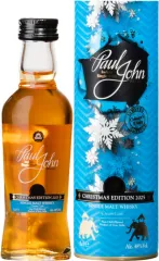 PAUL JOHN SINGLE MALT CHRISTMAS EDITION 2025 0,05L TUBA